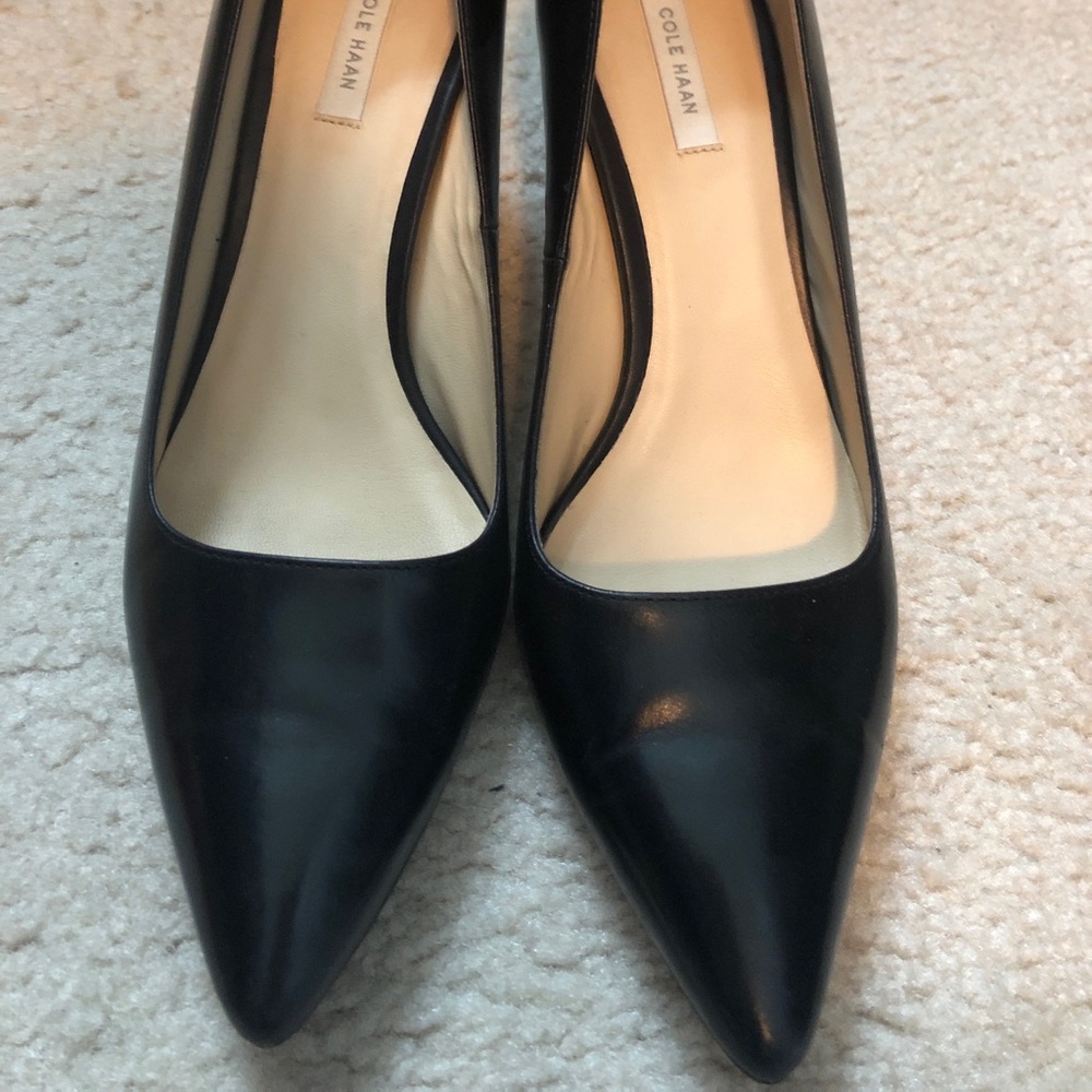 Cole Haan black pumps